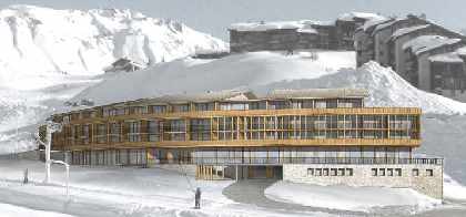 Front of the hotel